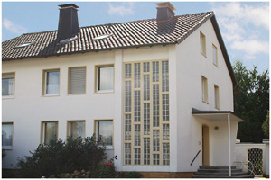 Zimmer-Vermietungen Haus Schönherr in Höxter, Weserbergland.