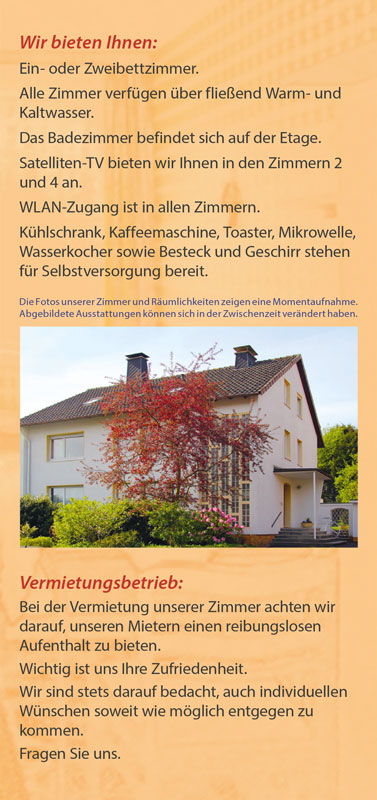 Seite 4 - Flyer Pension Schönherr, Höxter, Weserbergland